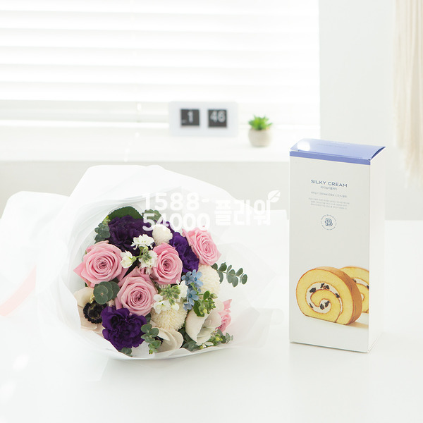 롤케익꽃다발3