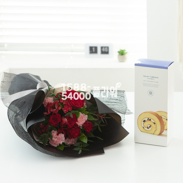 롤케익꽃다발2
