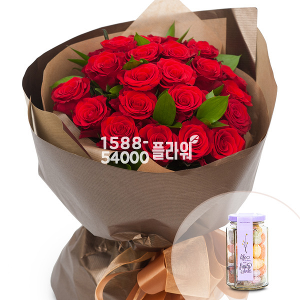 빨간장미 + 사탕
