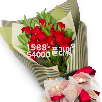 빨간장미꽃다발