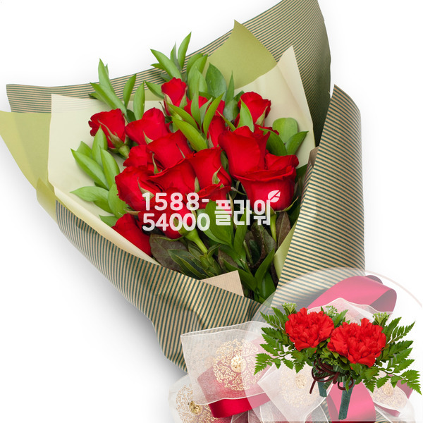 부모님의 사랑(코사지2개)