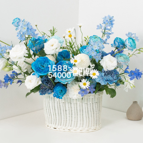 블루로즈 바스켓(예약상품)