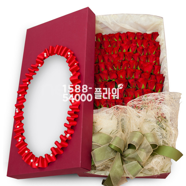 100송이꽃상자