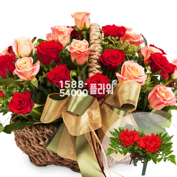 장미혼합바구니3(코사지2개무료)