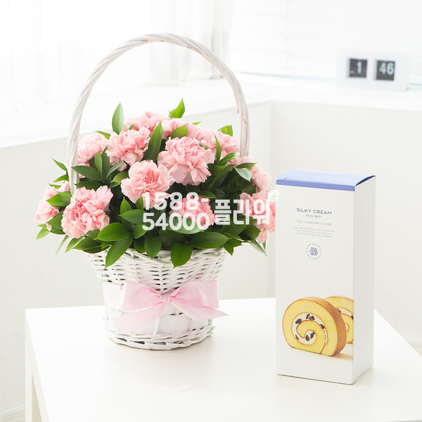 롤케익꽃바구니4