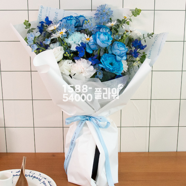 블루로즈 꽃다발(예약상품)