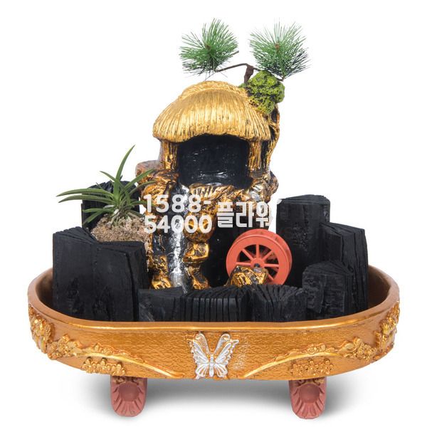 숯부작물레방아5