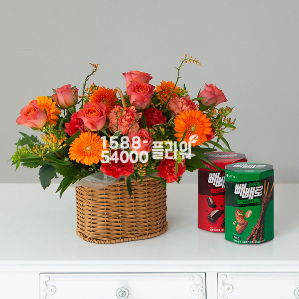 꽃바구니♣팔각빼빼로9